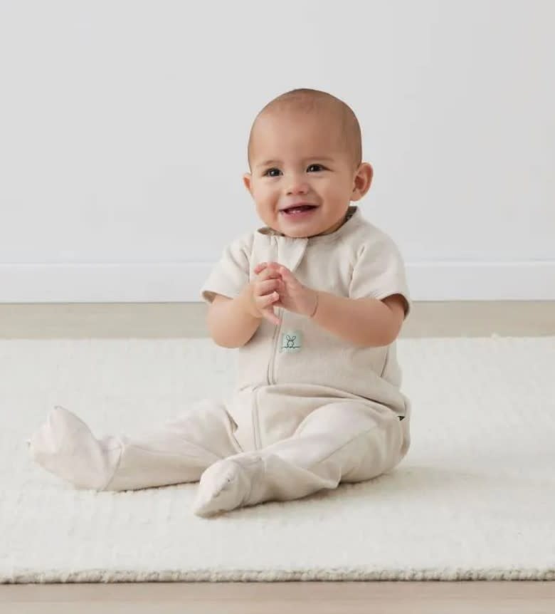 ErgoPouch ErgoPouch 1.0 Tog Sleep Onesie Oatmeal Marle