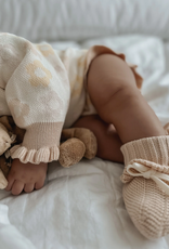 Ziggy Lou Ziggy Booties Peach Frill - 3-6M