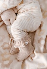 Ziggy Lou Ziggy Booties Peach Frill - 3-6M