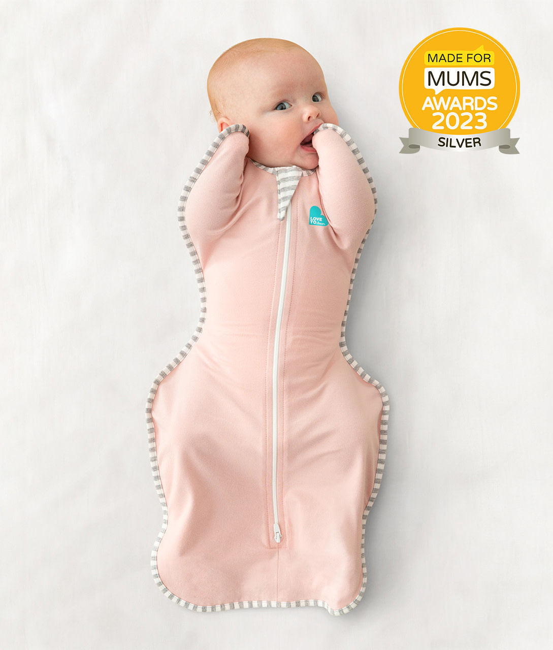 Love To Dream Love To Dream Swaddle UP™ Original 1.0 TOG Dusty Pink