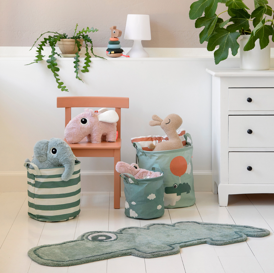 Done By Deer Done By Deer Storage Baskets 3-Piece Happy Clouds