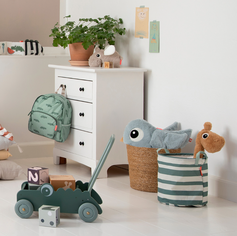 Done By Deer Done By Deer Storage Baskets 3-Piece Happy Clouds