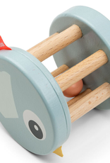 Done By Deer Done By Deer Bell Rattle Birdee Blue