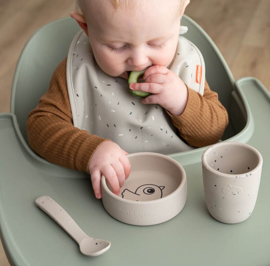 Done By Deer Done By Deer Silicone first meal set