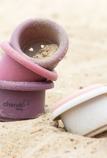 Cherub Baby Cherub Baby Silicone Stacking Cups - Montesorri Toy - Ocean