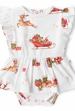 Snuggle Hunny Kids Snuggle Hunny Reindeer Organic Dress