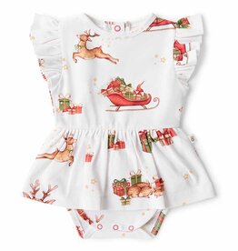 Snuggle Hunny Kids Snuggle Hunny Reindeer Organic Dress
