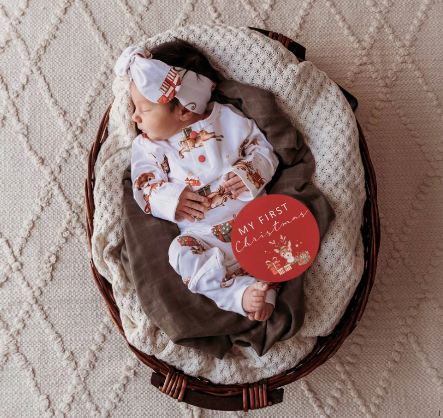Snuggle Hunny Kids Snuggle Hunny Reindeer Organic Growsuit