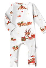 Snuggle Hunny Kids Snuggle Hunny Reindeer Organic Growsuit