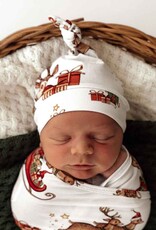 Snuggle Hunny Kids Snuggle Hunny Reindeer Organic Knotted Beanie