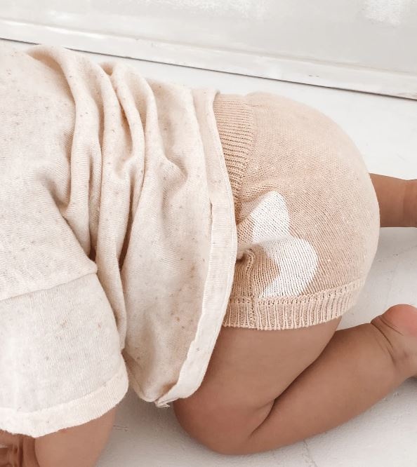 Ziggy Lou Ziggy Lou Sand Fleck Bloomers - 6-12m