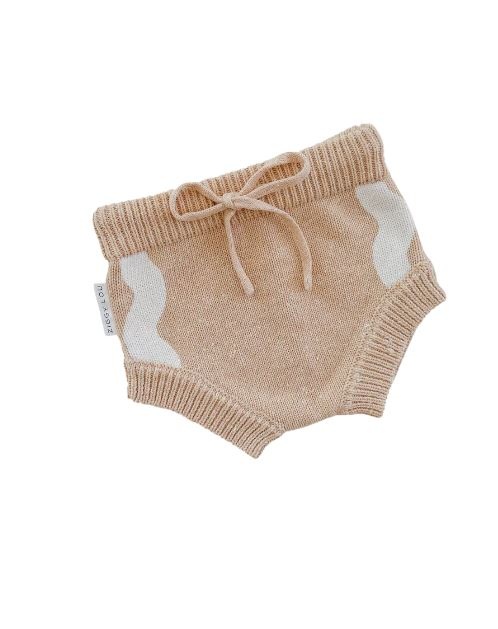 Ziggy Lou Ziggy Lou Sand Fleck Bloomers - 6-12m