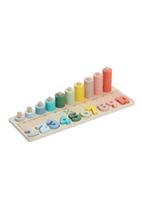 Bubble Bubble Wooden Numbers & Blocks Counting Set