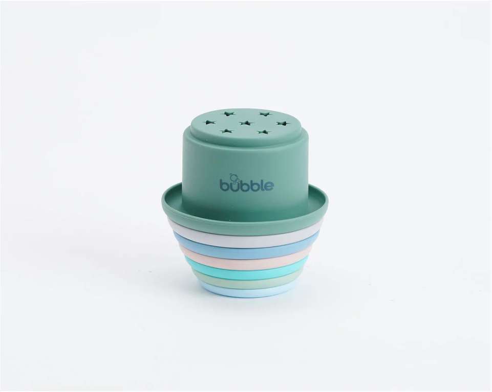 Bubble Bubble Silicone Stacking Cups