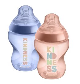 Tommee Tippee Tommee Tippee Closer To Nature 260Ml Bottle (2Pk) Decorated