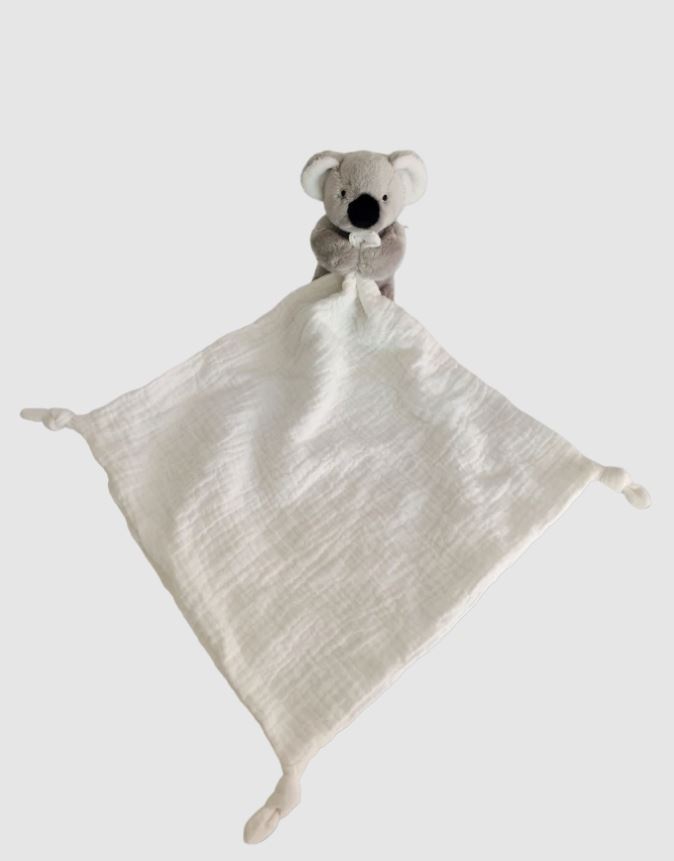 Petite Vous Petite Vous Petite Toy & Baby Comfort Blanket Muslin