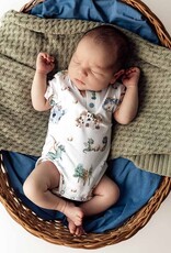 Snuggle Hunny Kids Snuggle Hunny Dragon Short Sleeve Organic Bodysuit