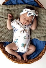 Snuggle Hunny Kids Snuggle Hunny Dragon Short Sleeve Organic Bodysuit