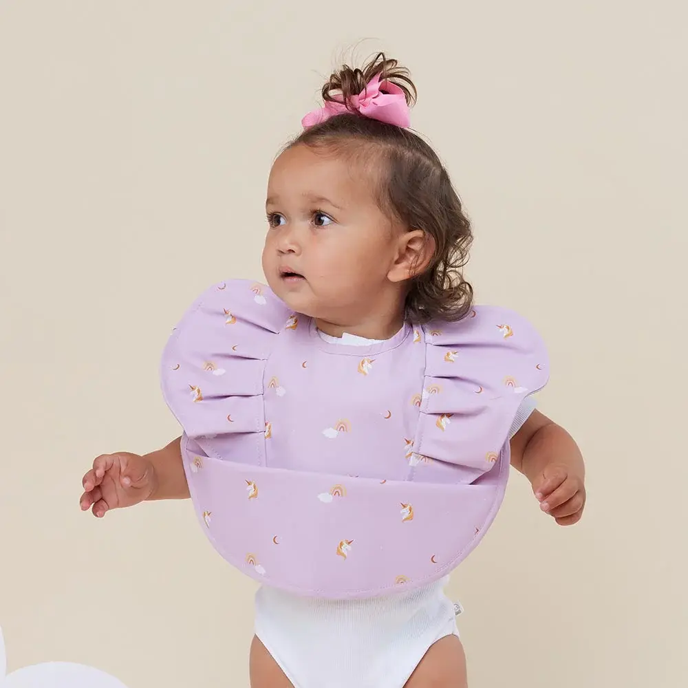 Snuggle Hunny Kids Snuggle Hunny Unicorn Frill Snuggle Bib