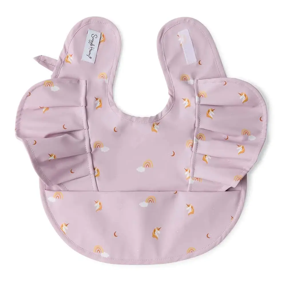 Snuggle Hunny Kids Snuggle Hunny Unicorn Frill Snuggle Bib