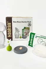Haakaa Haakaa New Mum Starter Pack - White Stopper (Generation 2 150ml Pump)