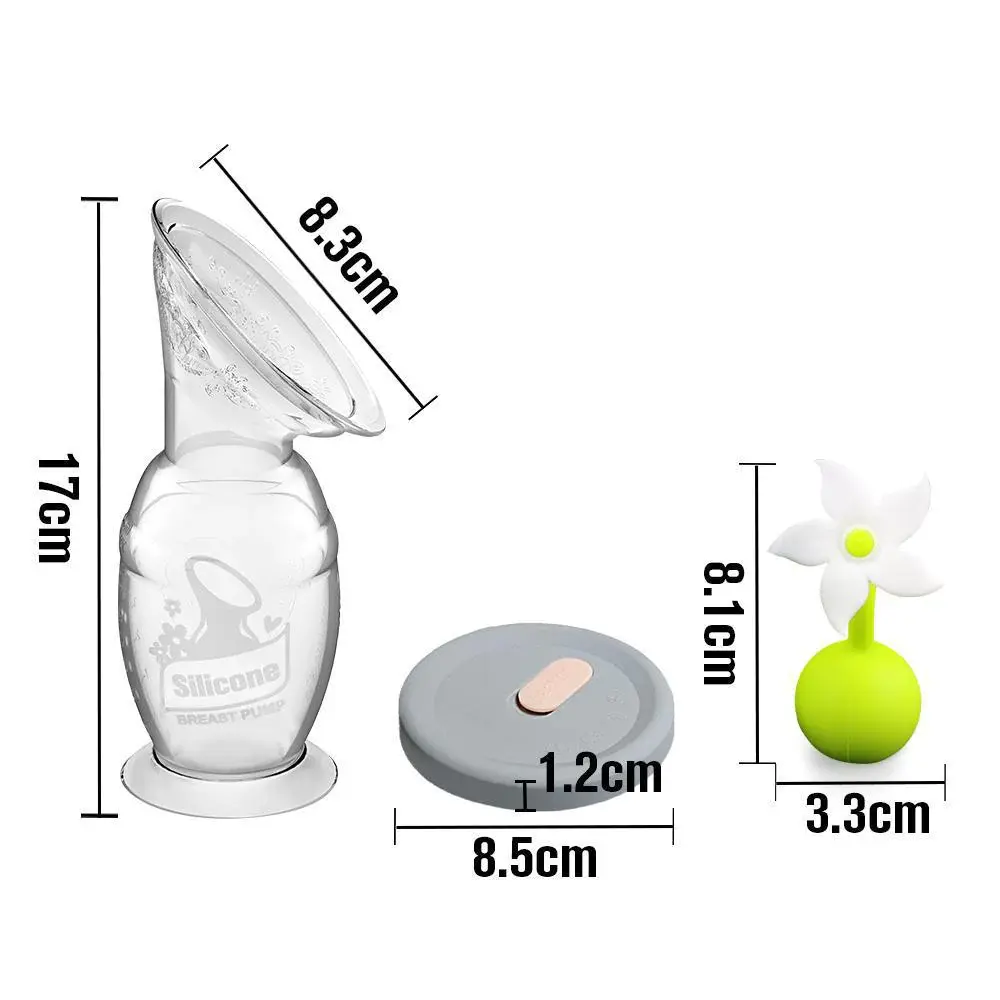 Haakaa Haakaa New Mum Starter Pack - White Stopper (Generation 2 150ml Pump)