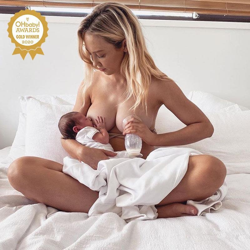 Haakaa Haakaa New Mum Starter Pack - White Stopper (Generation 2 150ml Pump)