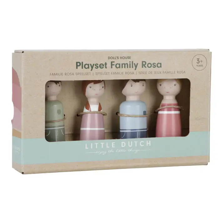 Little Dutch Little Dutch Doll's House Expansion Set - Family Rosa