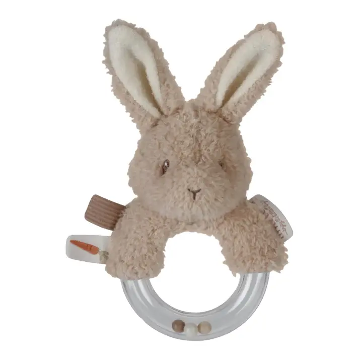 Little Dutch Little Dutch Ring Rattle Bunny - Baby Bunny