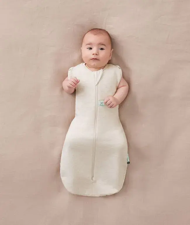ErgoPouch ErgoPouch Cocoon Swaddle Bag 2.5 Tog Oatmeal Marle
