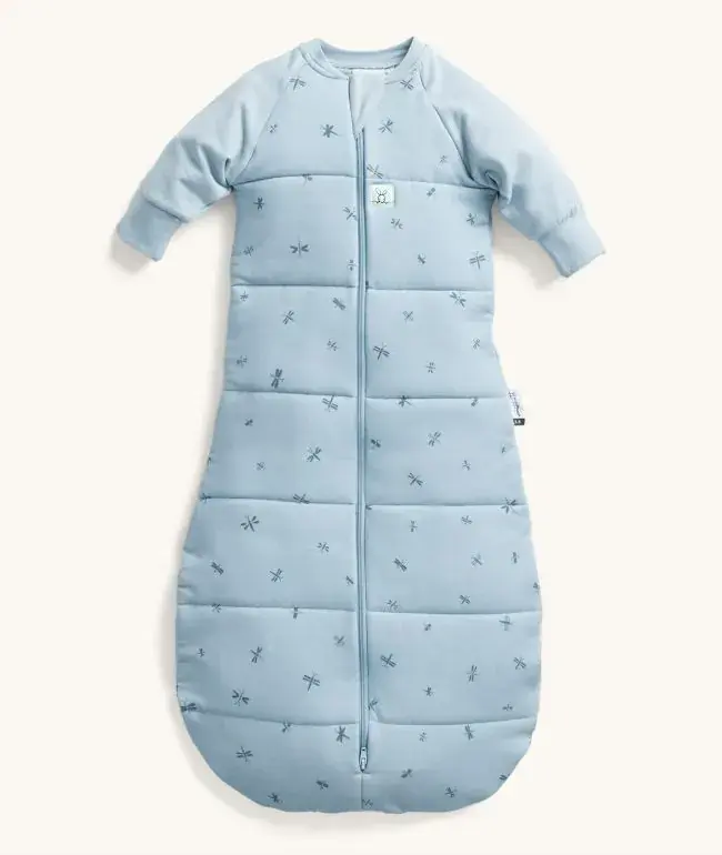 ErgoPouch ErgoPouch 3.5 Tog with sleeves Jersey Sleeping Bag Dragonflies