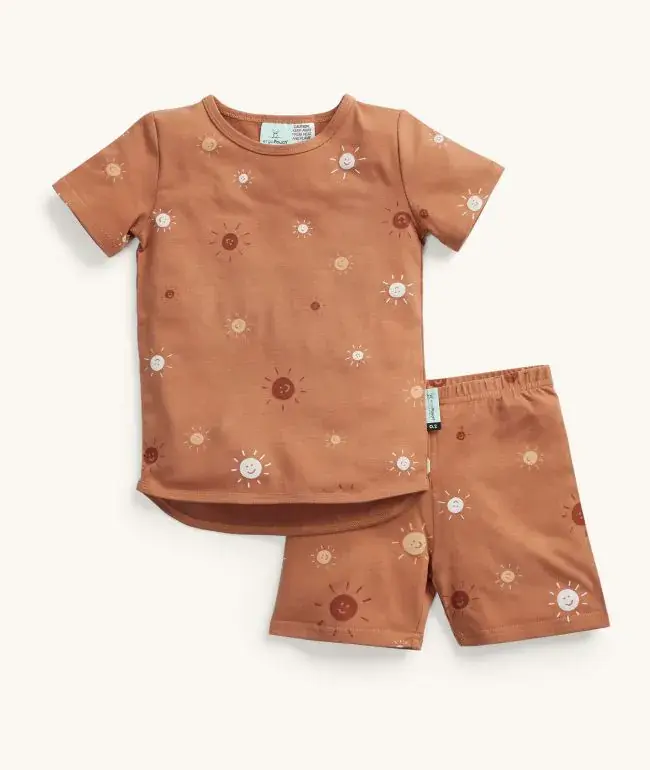 ErgoPouch ErgoPouch 0.2 Tog 2 piece Pyjama Short Sleeve