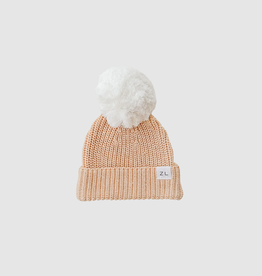 Ziggy Lou Ziggy Lou Beanie Sand Fleck/Milk 3-5Y