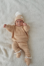 Ziggy Lou Ziggy Lou Beanie Sand Fleck/Milk 3-5Y