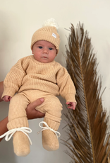 Ziggy Lou Ziggy Lou Beanie Sand Fleck/Milk 3-5Y