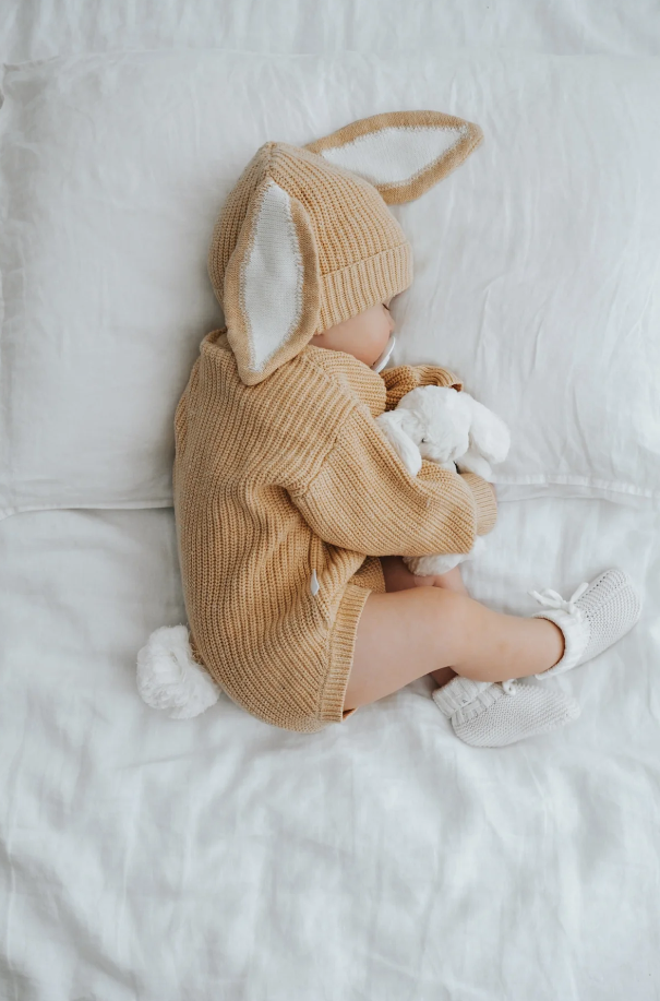 Ziggy Lou Ziggy Lou Beanie Easter (Sand Fleck) 0-3M