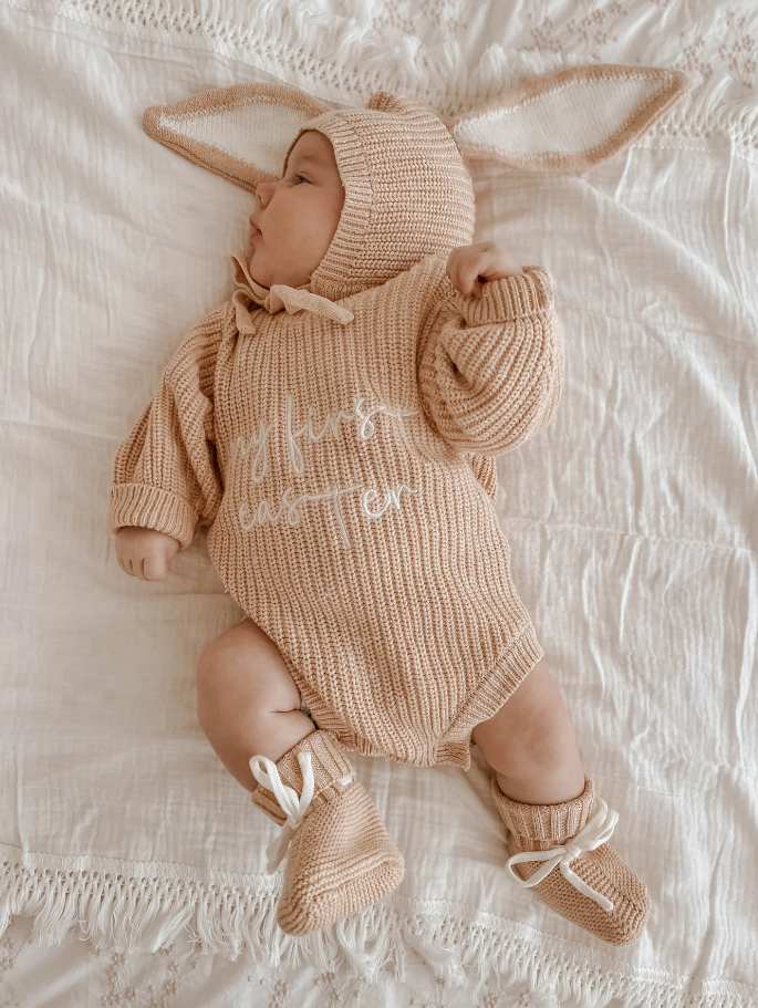 Ziggy Lou Ziggy Lou Booties Sand Fleck/Milk