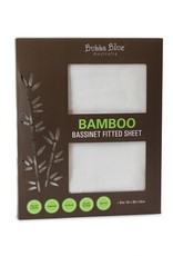Bubba Blue Bubba Blue Bamboo White Bassinet Fitted Sheet
