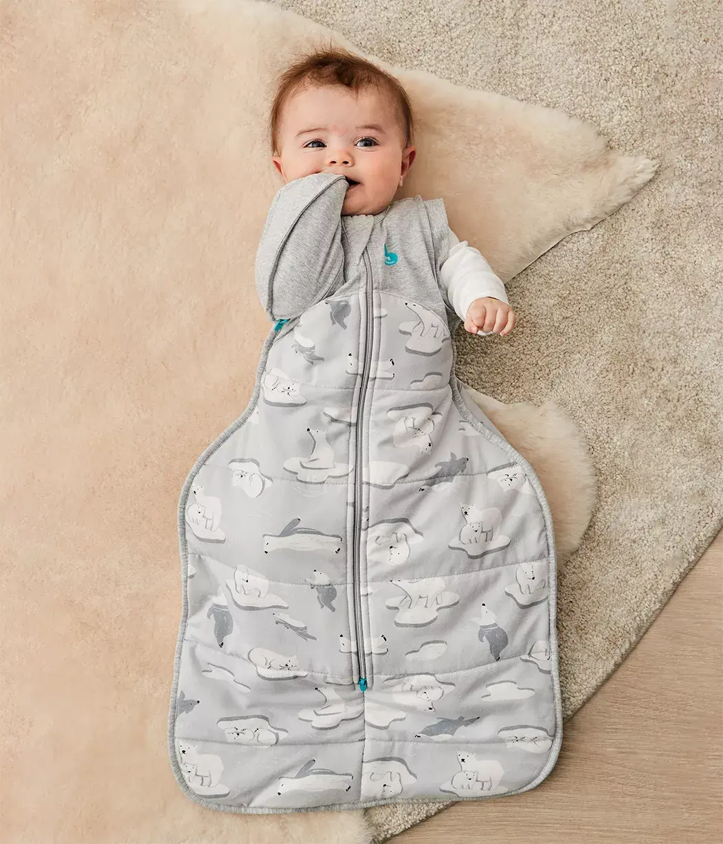 Love To Dream Love To Dream Swaddle Up™ Transition Bag Extra Warm 3.5 Tog - Grey - South Pole