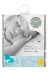 Love To Dream Love To Dream Sleep Suit Organic 1.0 Tog Long Sleeve - Olive - Stellar