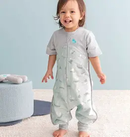 Love To Dream Love To Dream Sleep Suit Organic 1.0 Tog - Olive - Daredevil Bunny