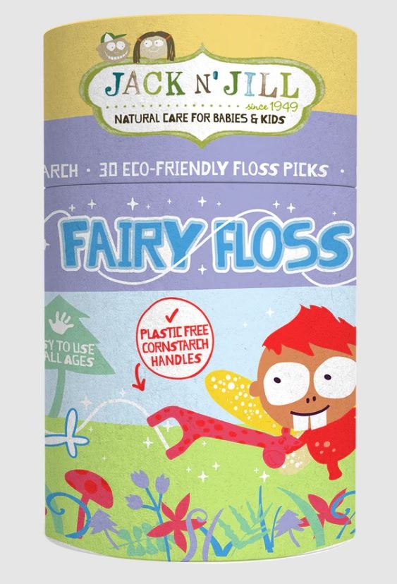 Jack n Jill Jack N Jill Fairy Floss Dental Flossers 30 Pack
