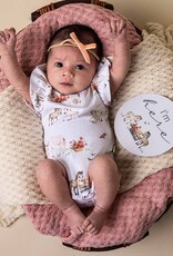 Snuggle Hunny Kids Snuggle Hunny Pony Pals Short Sleeve Organic Bodysuit with Frill