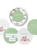 Snuggle Hunny Kids Snuggle Hunny Farm & Mint Reversible Milestone Cards