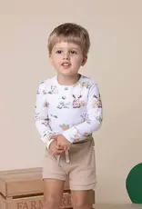 Snuggle Hunny Kids Snuggle Hunny Farm Long Sleeve Organic Bodysuit