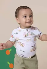 Snuggle Hunny Kids Snuggle Hunny Farm Short Sleeve Organic Bodysuit
