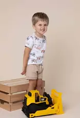 Snuggle Hunny Kids Snuggle Hunny Diggers & Tractors Organic T-Shirt