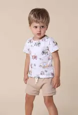 Snuggle Hunny Kids Snuggle Hunny Diggers & Tractors Organic T-Shirt