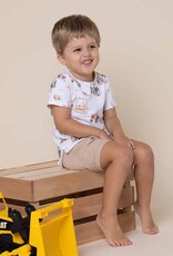 Snuggle Hunny Kids Snuggle Hunny Diggers & Tractors Organic T-Shirt