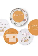 Snuggle Hunny Kids Snuggle Hunny Diggers & Tractors Reversible Milestone Cards